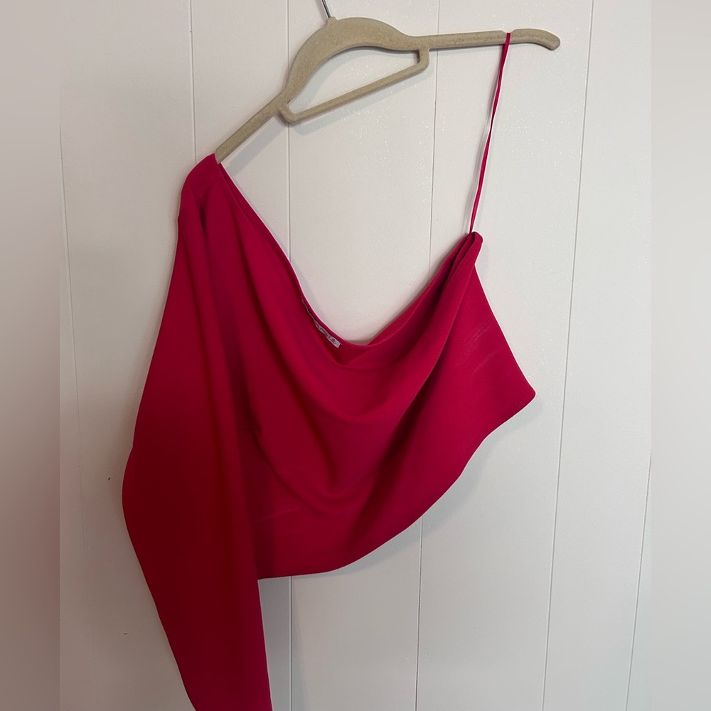 Abercrombie &fitch one shoulder top